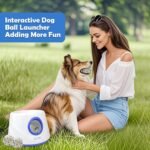 MEKAPLE Automatic Dog Ball Launcher, Upgraded Interactive Dogs Balls Thrower for Small Dogs, Distance Adjustable Mental Stimulating Dog Toys with 4 Durable Etpu Balls 2.2 Inch (Blue) - Image 7