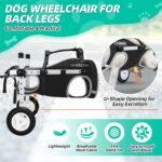 Nasjac Dog Wheelchair for Back Legs - Lightweight Portable Wheel Chair - Image 7