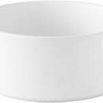 6” Ceramic Dog Bowl – 30Oz Classic Dogs Food & Water Bowl for Small and Medium Breed Dogs, Heavy Duty Non-Slip Dog Dishes, Food Grade Stoneware Pet Bowl, Dishwasher & Microwave Safe, White