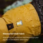 Ruffwear, Sun Shower Dog Raincoat, Midnight Blue, Medium - Image 2