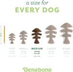 Benebone Fishbone Durable Dog Chew Toy for Aggressive Chewers, Medium - Image 4