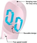 Portable Dog Water Bottle with Food Container Dishwasher Safe-Pink - Image 3