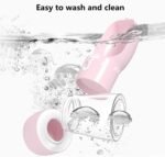 Portable Dog Water Bottle with Food Container Dishwasher Safe-Pink - Image 6