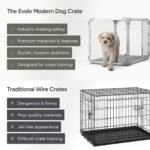 Diggs Evolv Modular Dog Crate for Dogs 18-22" Tall, Ash, Intermediate - Image 4