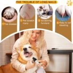 Upgraded Dog Nail Grinder Cordless with 2 Speeds for Pets - Image 5