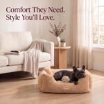 Cooling Orthopedic Dog Bed for Medium Dogs, Memory Foam, Washable Cover - Image 6