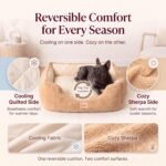 Cooling Orthopedic Dog Bed for Medium Dogs, Memory Foam, Washable Cover - Image 7