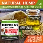 STRELLALAB Advanced Joint Hemp Chews for Dogs - Hip&Joint Pain Relief Treat - Image 5