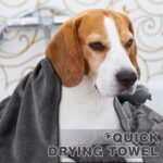Chumia 4 Pcs Dog Towels for Drying, 16 x 32 Inch, Gray - Image 4