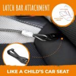 Mighty Paw Dog Seat Belt Vehicle - Chew-Proof Dog Belt - Great for Teething Puppies - Latch Bar Attachment Like Child's Car Seat - Aviation Aluminum Carabiner - Strong Enough for Climbers - 850+ LB - Image 4