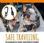 Mighty Paw Dog Seat Belt Vehicle - Chew-Proof Dog Belt - Great for Teething Puppies - Latch Bar Attachment Like Child's Car Seat - Aviation Aluminum Carabiner - Strong Enough for Climbers - 850+ LB - Image 7
