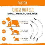 Mighty Paw Dog Seat Belt Vehicle - Chew-Proof Dog Belt - Great for Teething Puppies - Latch Bar Attachment Like Child's Car Seat - Aviation Aluminum Carabiner - Strong Enough for Climbers - 850+ LB - Image 9