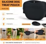 Silicone Dog Treat Pouch with Training Clicker - Image 2