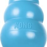 KONG Puppy, Natural Rubber Teething Chew Toy, for Small Puppies, Blue