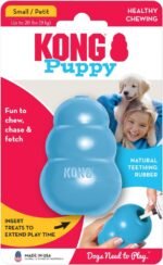 KONG Puppy, Natural Rubber Teething Chew Toy, for Small Puppies, Blue - Image 7