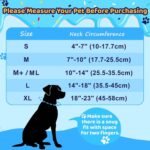 Grand Line Donut Inflatable Collar for Dogs and Cats, Soft Recovery Dog Cone After Surgery, Protective Pet Neck Cone for Small, Medium, Large Dogs, Not Block Vision (Blue, S) - Image 4