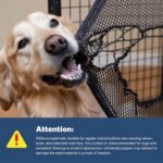 36 Inch Collapsible Soft Dog Crates with 3-Door & Mesh Windows for Travel - Image 3