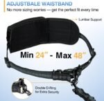 Kytely Hands Free Dog Leash with Zipper Pouch, Wide Padded Waist Dog Running Leash for Medium and Large Dogs, Dual Padded Handles, Retractable Bungee for Walking Jogging Training Hiking - Image 3