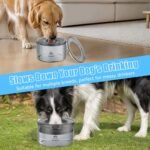 MateeyLife 1 Gallon Dog Water Bowl No Spill 3.8L Large Capacity Slow Feeder - Image 7
