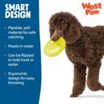 WEST PAW Zisc High-Flying Disc Dog Toy - Granny Smith Green - Image 8