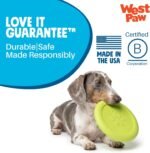 WEST PAW Zisc High-Flying Disc Dog Toy - Granny Smith Green - Image 9