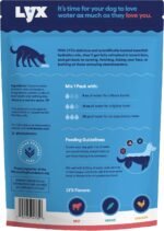 LYX Hydration Dog Electrolytes Water Enhancer, Beef, 7-Count - Image 2