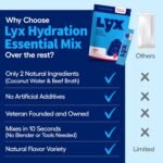 LYX Hydration Dog Electrolytes Water Enhancer, Beef, 7-Count - Image 3