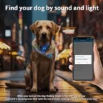 GPS 4G Tracker & Health Monitoring for Dog with LED Light Up,Sounding, Waterproof GPS Location & Smart Pet Activity Tracker, Super Long Standby time, Unlimited Range use for Dogs Collar - Image 4