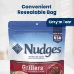Blue Buffalo Nudges Grillers Steak Dog Treats, 16 oz - Image 4