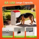 25 Lbs Automatic Dog Feeder for Large Dogs, Dog Food Dispenser - Image 4