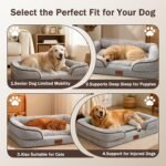 Dog Bed with Reusable Potty Pad - 44" x 31" x 6.2" - Image 4