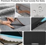 Dog Bed with Reusable Potty Pad - 44" x 31" x 6.2" - Image 5