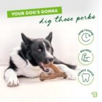 Benebone Wishbone Dog Chew Toy for Aggressive Chewers, Real Chicken, Medium - Image 3