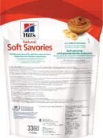 Hill's Natural Soft Savories Dog Treats, Peanut Butter & Banana - Image 2