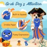 Zeaxuie Interactive Dog Toys, 2 Pack No Stuffing Chew Toys for Teething - Image 3