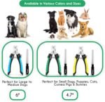 Candure Pet Nail Clippers, Green, Medium to Small Pets - Image 4