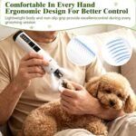 Dog Nail Grinder, Ultra-Quiet 37dB, Low Vibration Pet Nail Trimmer Painless - Image 7