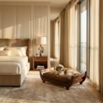 Perugina Wood Elevated Dog Bed Frame Mat Set,WalnutPattern,60lb - Image 6