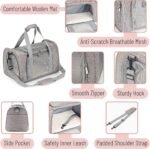 Mr. Pen- Pet Carrier, 17.5" x 11.2" x 11.5", Medium Size, Gray - Image 3