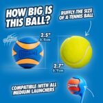 Chuckit! Ultra Squeaker Dog Balls, Floating, Medium 2.5-in, 2-Pack - Image 4