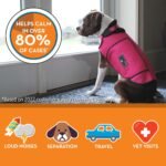 ThunderShirt for Dogs Calming Anxiety Vest, Large, Fuchsia Sport - Image 3