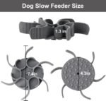Dog Slow Feeder Bowls Silicone Spiral Pet Food Feeder Insert to Slow Eating - Image 7