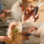 Fiskars Pet Grooming Detailing Scissors for Dogs & Cats, 5.5", Orange/Black - Image 10