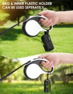 Gobeigo 2-in-1 Dog Poop Bag Holder【Easy Pull-Out Version】(Black) - Image 5