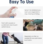 Bitter Apple Spray for Dogs -No Chew Spray for Dogs & Cats, pet Corrector to Stop Dogs from Chewing Furniture and Carpet,Indoor&Outdoor Use (50ml) - Image 9