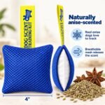Race&Herd Dog Scent Kit — 6 Anise Nose Work Pouches in Tin (Ocean) - Image 4