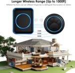 FullHouse Dog Doorbell for Potty Wireless Doggy Bell Training to Go Outside - Image 4