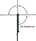 SHELANDY Pet Grooming arm with clamp for Large and Small Dogs - 35 inch Height Adjustable and Free Two No Sit Haunch Holder,Black - Image 6