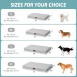 COZY KISS Cooling Orthopedic Dog Bed, Q-Max>0.5, Waterproof Lining, 44x32in - Image 4