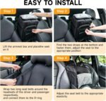 Collapsible car Travel seat, Suitable for Small Dogs up to 11 lbs - Image 6